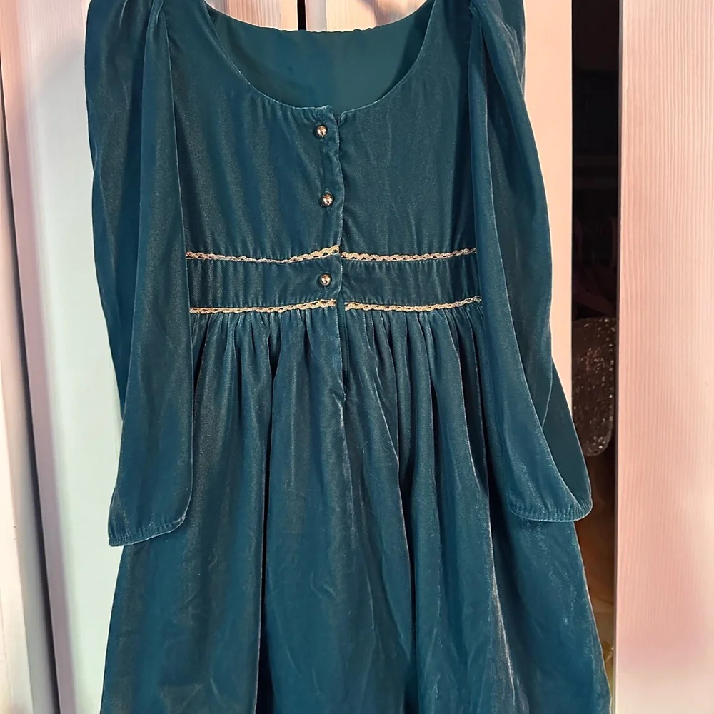 Janie and Jack Turquoise Dress - Picture 9 of 10